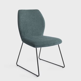 Jesper Home Eetkamerstoel 'Ikata' Slide Black, kleur Merry Mermaid