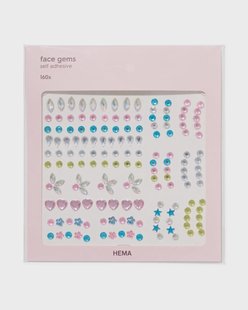 HEMA Gezichtsjuwelen stickers - 160 stuks