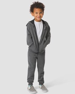 HEMA Kinderbroek sweatstof grijsmelange (grijsmelange)