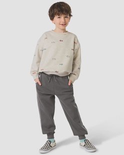 HEMA Kinderbroek sweatstof donkergrijs (donkergrijs)