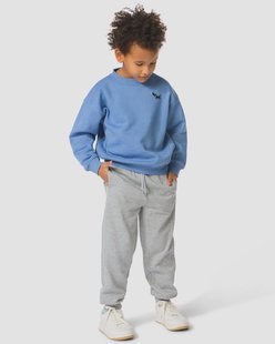 HEMA Kinderbroek sweatstof grijsmelange (grijsmelange)