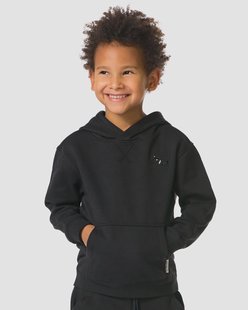 HEMA Takkie kinderhoodie sweatstof zwart (zwart)