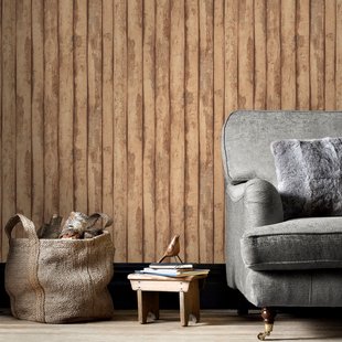 Homestyle Papierbehang Fh37536 - Bruin - 10,05 M X 52,8 Cm