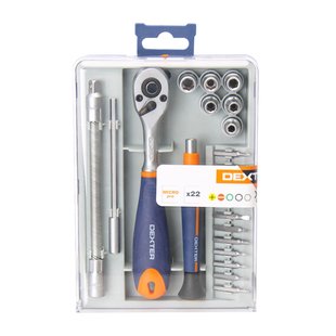 Dexter Schroevendraaierset - 22-delig - Ergonomische Handgreep
