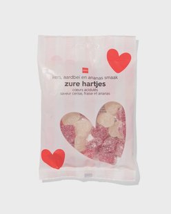 HEMA Zure hartsnoepjes 125g