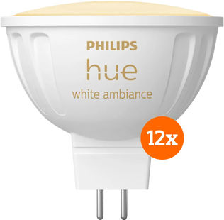 Philips Hue spot White Ambiance MR16 12-pack