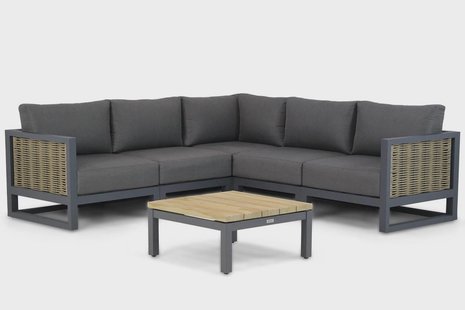 Santika Salviano/Riviera 75 cm hoek loungeset 6-delig