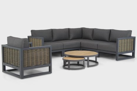 Santika Salviano/Westfield hoek loungeset 7-delig