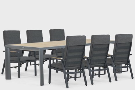 Lifestyle Marseille/Borello 240 cm dining tuinset 7-delig