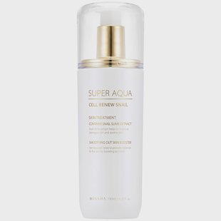 Missha Super Aqua Cell Renew Snail Skin Treatment (130ml)
