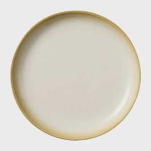 Dinerbord olivo - wit - ø25.5x2.8 cm