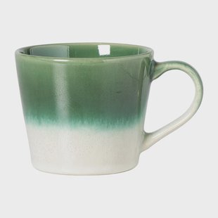 Mok roots groot - donkergroen - 410 ml