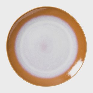 Dinerbord roots - oranje - ø27.5x3 cm