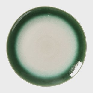 Dinerbord roots - donkergroen - ø27.5x3 cm