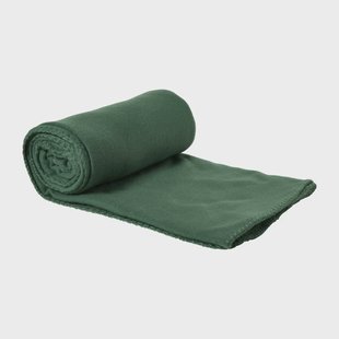 Plaid fleece - olijfgroen - 130x160 cm