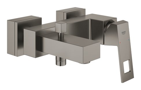 Badmengkraan GROHE Eurocube Hard Graphite Geborsteld