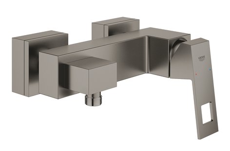 Douchemengkraan GROHE Eurocube Hard Graphite Geborsteld