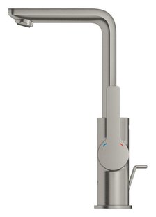 Wastafelmengkraan GROHE Lineare New L-Size M/Waste Supersteel