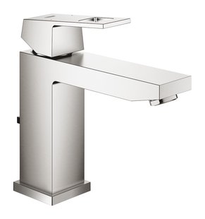 Wastafelmengkraan GROHE Eurocube M-Size M/Waste Supersteel