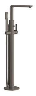 Vrijstaande Badmengkraan GROHE Lineare New Hard Graphite Geborsteld