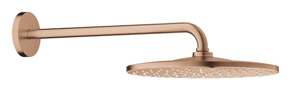 Hoofddoucheset GROHE Rainshower 310 Rond, Mono 9,5 L/M, Warm Sunset Geborsteld