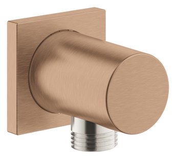 Aansluitbocht GROHE Rainshower Vierkant, Warm Sunset Geborsteld