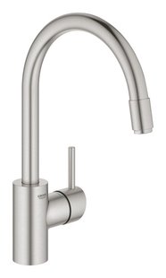 Keukenmengkraan GROHE Concetto Hoog Uittrekbare Mousseur (Grohe Zero)