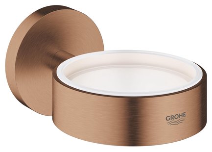 Glas/Zeepschaalhouder GROHE Essentials Warm Sunset Geborsteld