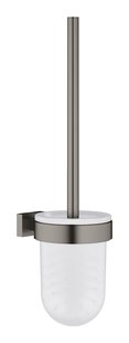 Toiletborstelset GROHE Essentials Cube Hard Graphite Geborsteld