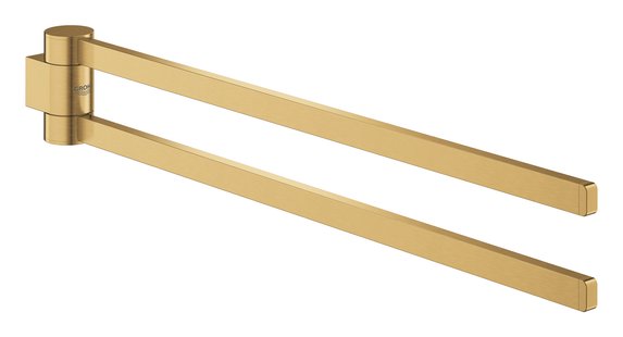 Handdoekhouder GROHE Selection Dubbel Draaibaar Cool Sunrise Geborsteld