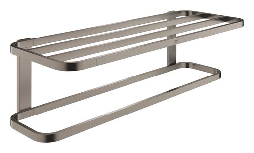 Multi-Handdoekrek GROHE Selection Hard Graphite Geborsteld