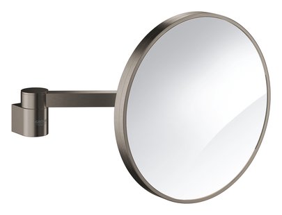 Make-Up Spiegel GROHE Selection Hard Graphite Geborsteld