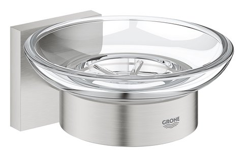 Zeepschaal GROHE Start Cube Met Houder Supersteel