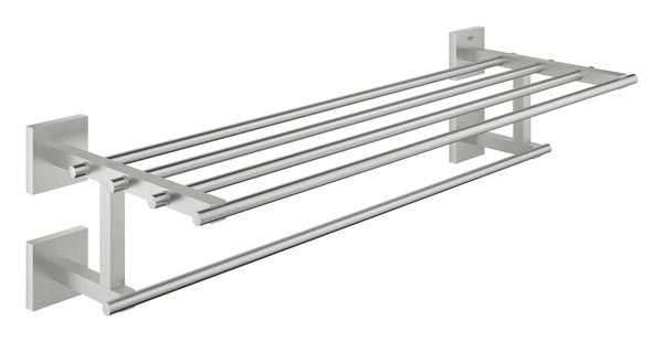 Handdoekhouder GROHE Start Cube 2 Armig Supersteel