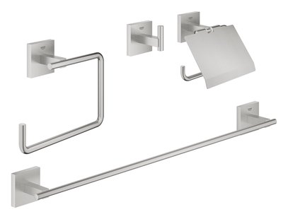 Accessoire set GROHE Start Cube 4-in-1 Supersteel