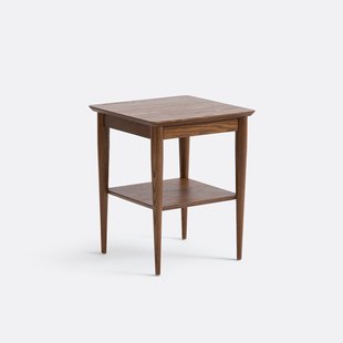 Dressoir of nachtkastje, massief essenhout met fineer, LUSSAN