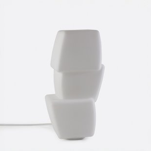 Tafellamp in opalineglas, ETERA