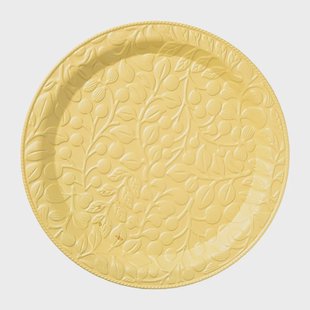 Plateau vrucht - geel - ø29x1.5 cm