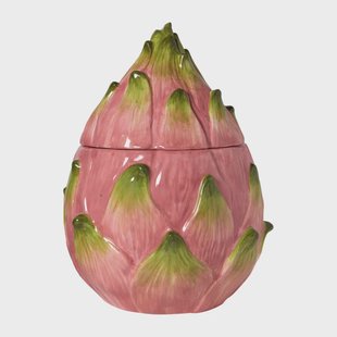 Opbergpot dragonfruit - roze - ø20x28 cm