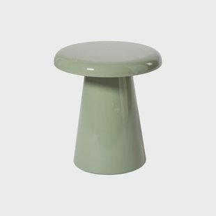 Bijzettafel metaal klein - groen - ø30x33 cm