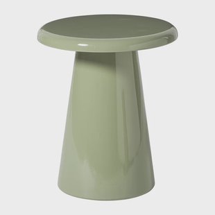 Bijzettafel metaal groot - groen - ø34.5x40.5 cm