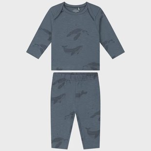 Prénatal baby pyjama schildpad