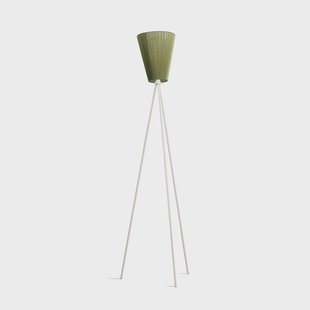 Oslo Wood VloerLamp Wit/Groen Northern - Woonkamer - Metaal