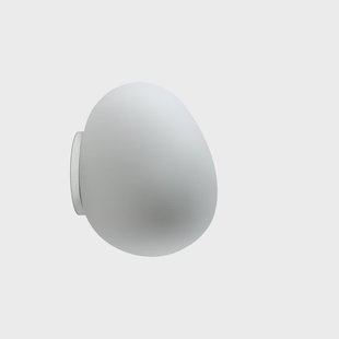 Gregg Medium Wandlamp/Plafondlamp Medium Foscarini - Glas