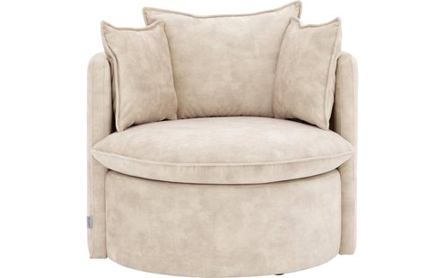 Goossens Fauteuil Bonne, Fauteuil met los zitkussen