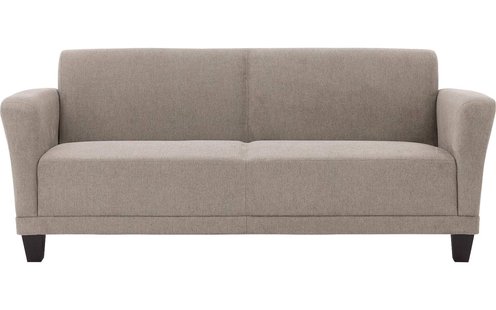 Goossens Bank Troya groen, stof, 2-zits, stijlvol landelijk