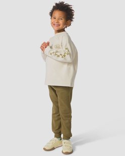 HEMA Kinderbroek sweatstof olijf (olijf)