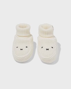 HEMA Nijntje newborn sloffen gebreid wit (wit)