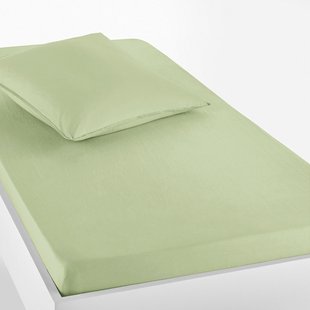 Effen hoeslaken in gewassen katoen, Scenario