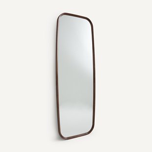 Spiegel XXL in massief notenhout H180 cm, Orion